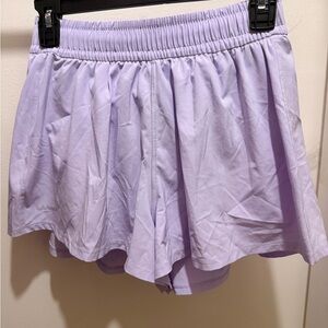 Lululemon Lavender Pace Rival 3” Athletic Shorts Size XS